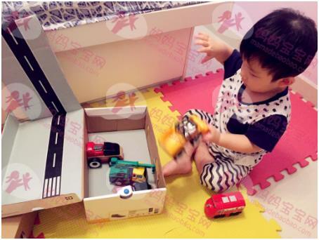 废弃鞋盒做成车库，帮孩子打造一件独一无二限量版玩具！