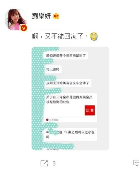 朋友的姐姐刘乐妍哭喊「回不了家」苦苓隔空呛：中国才是你家