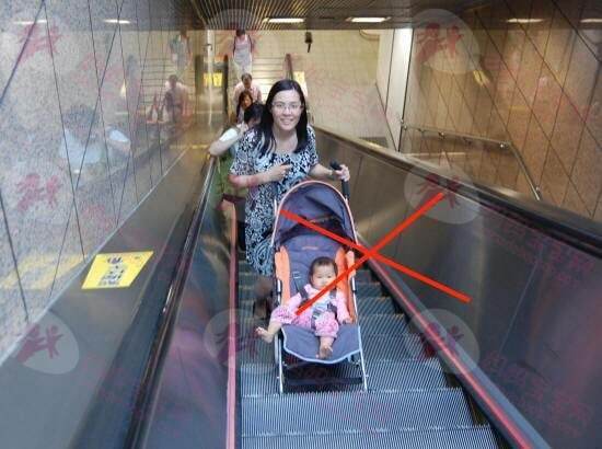 带娃坐垂直电梯、手扶电梯，这些安全事项爸妈必须要注意！