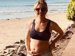 Sam Frost 公开了她怀孕的事情，和未婚夫 Jordie Hansen为孩子取了一个名字