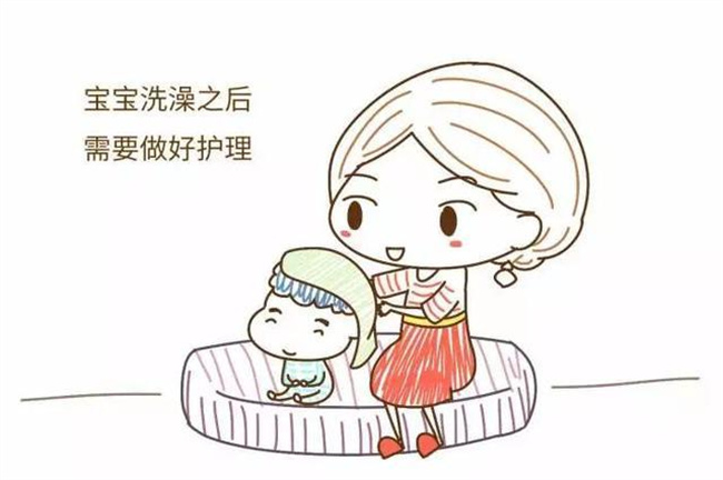 宝宝洗完澡后有三件事情不能马上做