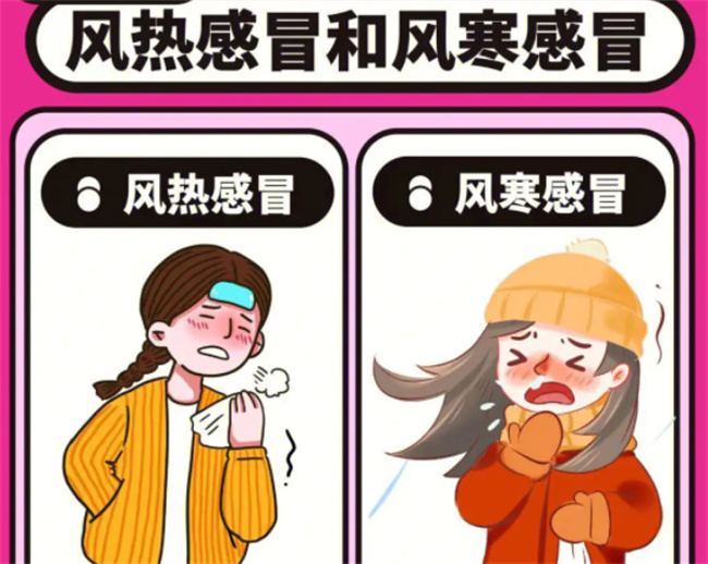 风热感冒和风寒感冒的区别