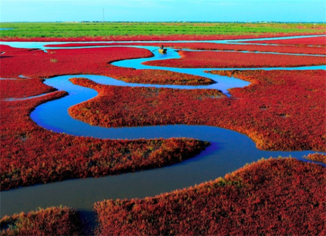 盘锦红海滩：自然与人文的完美交融