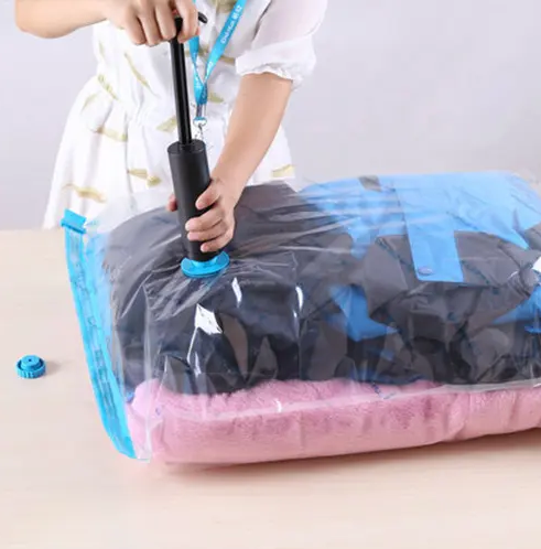 日本制手卷式真空压缩袋，换季收纳/国内外旅行都好用，节省空间的好帮手！