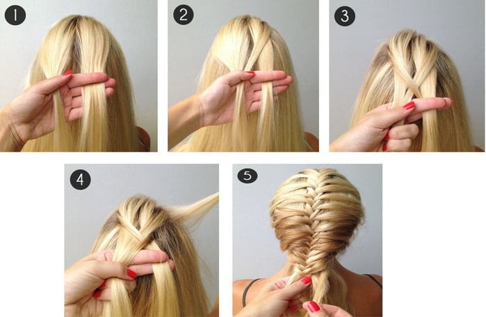 24种简单,独特且快速的女孩编织头发的方法