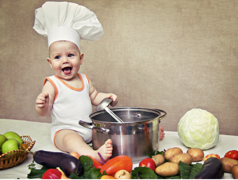 5种方法为婴儿烹饪蔬菜汤