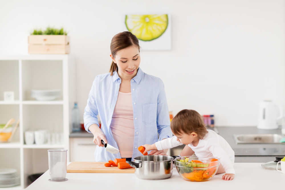 5种方法为婴儿烹饪蔬菜汤