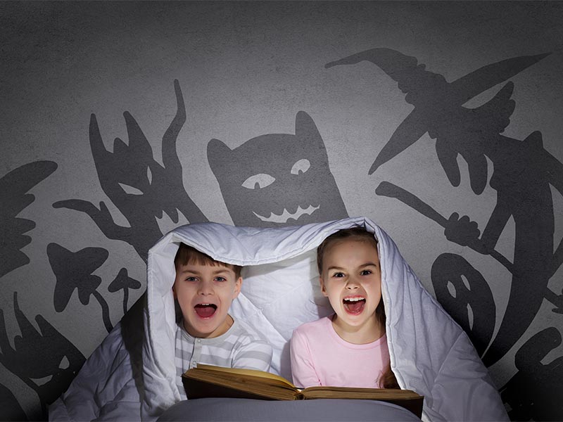 孩子怕鬼，甚至影响生活作息、睡眠，心理师：让孩子重拾掌控感