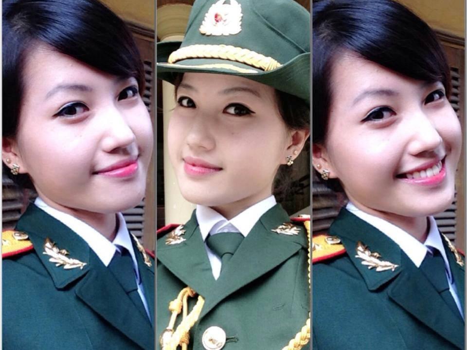 越南女兵都是萌妹子