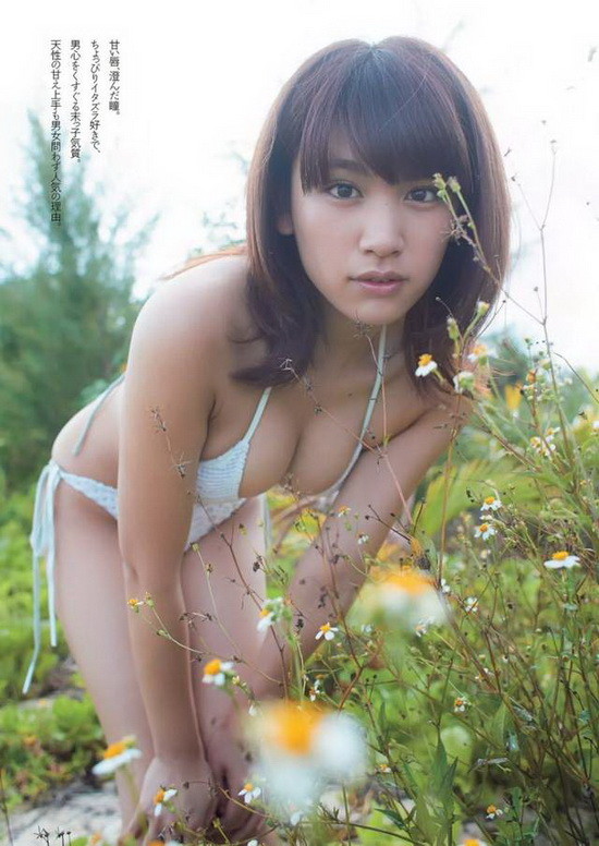 第一名 久松郁实 　　这两年人气扶摇直上的日本新写真偶像，看看日本市场如此看好她将来一定更加让人期待说