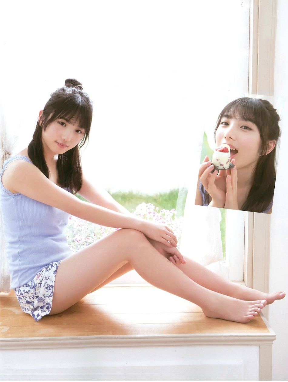大秀美腿