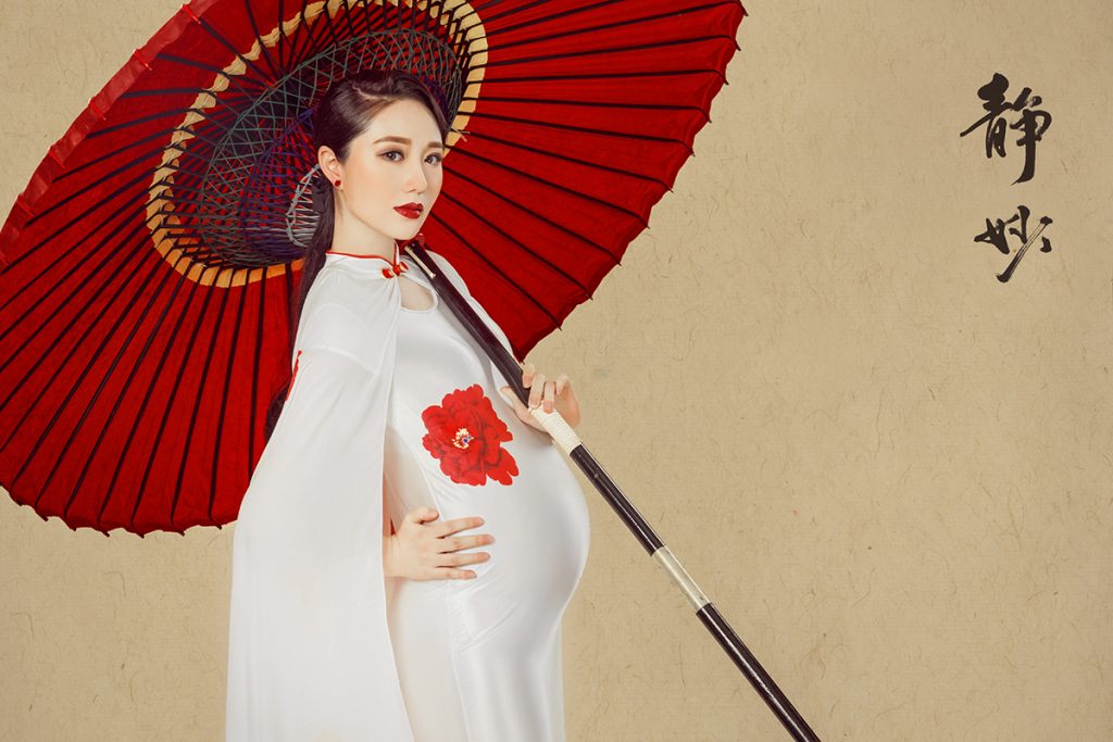 本套孕妇写真来自南京云摄影孕妇摄影-古代画质性感孕妇艺术照