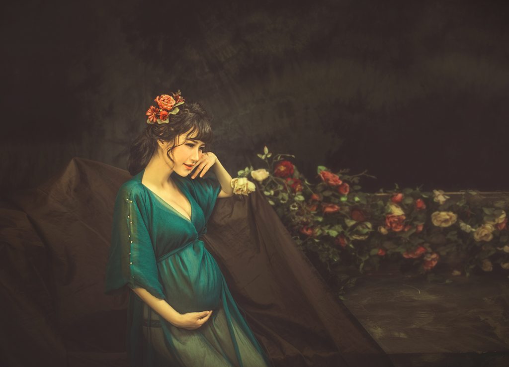 南京云摄影孕妇摄影-油画里的孕妈妈
