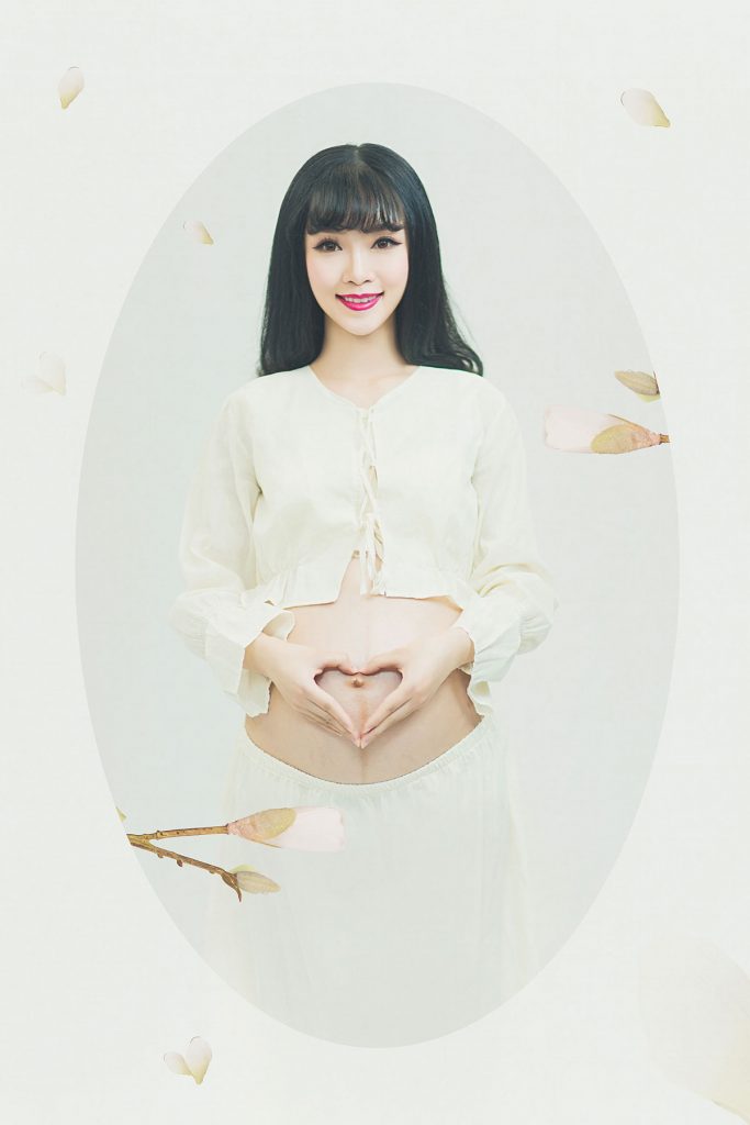 孕妇写真照片韩式个人风格