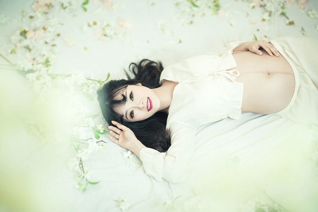 孕妇写真照片韩式个人风格