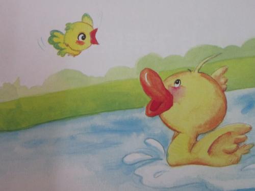 乐于助人的鸭子的胎教故事