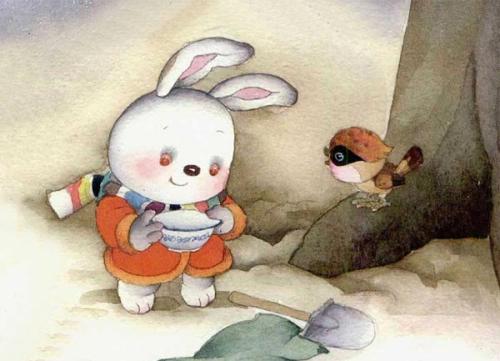 小兔选美的胎教故事
