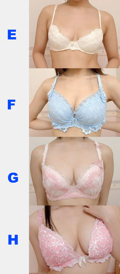 女性胸围尺寸：女性标准三围尺寸对照表（最全胸围对照)