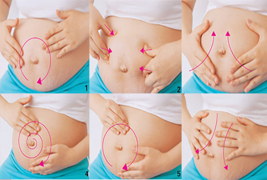 孕期妊娠纹太吓人，这样给腹部按摩可预防妊娠纹