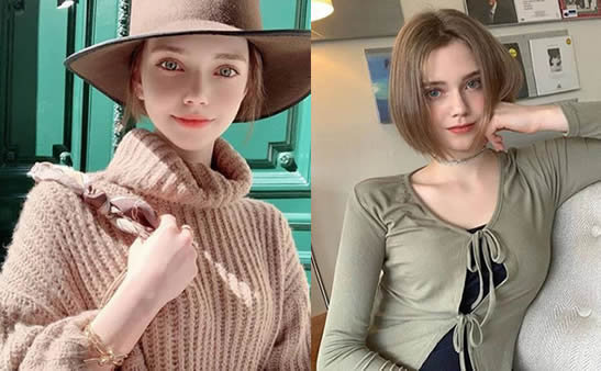 chloe经常在自己的INS上分享自己的日常生活照。也许是因为chloe有着完美的脸蛋和身材，所以各种穿搭风格她都能很好地消化。