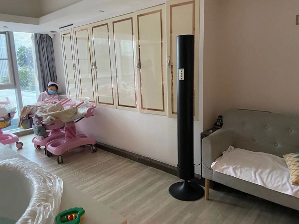 蜜悦居引进纳诺德朗净化器，打造广州首个健康月子养护中心