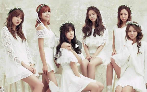7、韩国女团《APink》（2011年4月） 女团《APink》是韩国CUBEEntertainment的子公司PlayMEntertainment推出的女子组合 女团《APink》成员名单：朴初珑、尹普美、郑恩地、孙娜恩、金南珠、吴夏荣组成，以清新自然的风格为主。