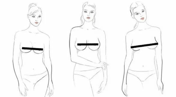 女人乳房的形状有几种？对应穿什么罩杯Bra