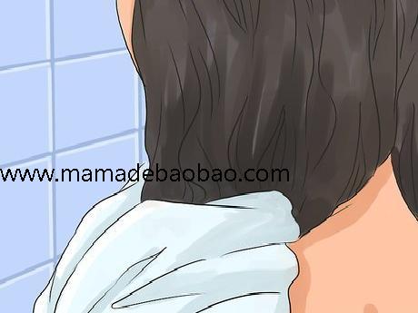 5种方法来自然地拉直头发（用发绳）