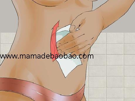 5种方法来除去腹部的汗毛（刮去腹部的汗毛）
