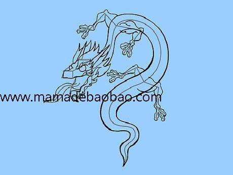 4种方法来画龙 - （水中游龙）