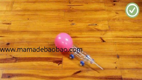 3种方法来制作气球动力车（基础版气球车）