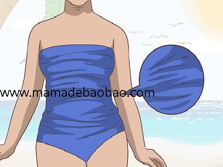 激情艳女分享4种方法来在穿泳装时显得苗条一点（件式的泳衣修饰身材）