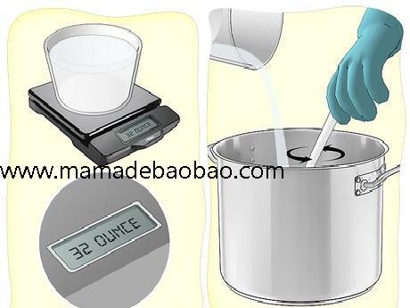 4种方法来自制肥皂（准备制作冷制皂）