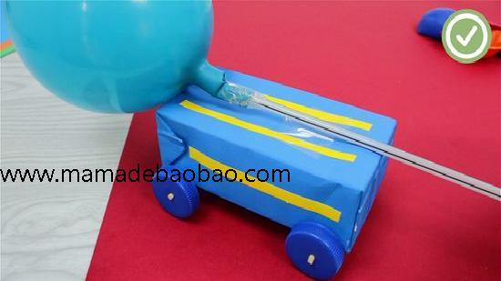 3种方法来制作气球动力车（基础版气球车）