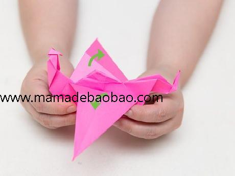 3种方法来折纸龙 - （身体和翅膀）