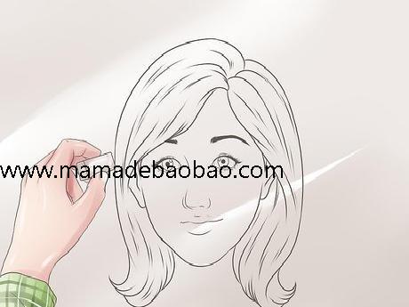 3种方法来画脸 -（女性脸部素描）