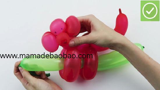 4种方法来制作动物气球（学习基本的折扭）