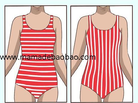 激情艳女分享4种方法来在穿泳装时显得苗条一点（件式的泳衣修饰身材）