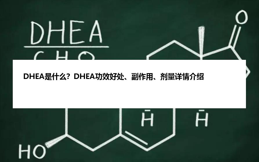 DHEA是什么？DHEA功效好处、副作用、剂量详情介绍