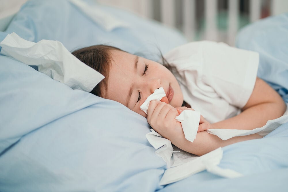 孩子咳嗽流鼻涕能接种吗?