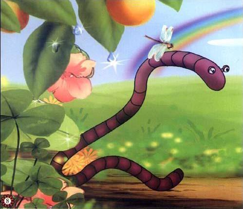 蚯蚓和蟒蛇的胎教故事