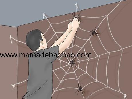 4种方法来制作蜘蛛网（烟斗通条绳网）